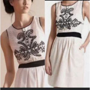 Anthropologie Liefnotes Open Air Corduroy Theatre dress NWOT